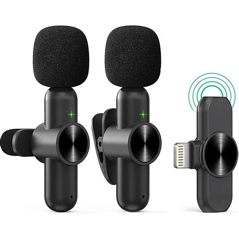 Set Microfoane Lavaliera Profesionala Pentru Iphone Wireless