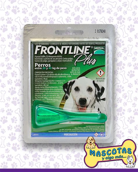 Frontline Pipeta Perros 21 40 Kg Mascotas Y Algo Mas