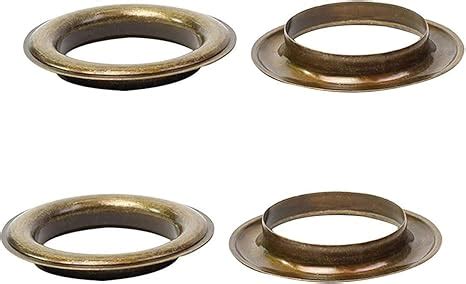 Trimming Shop 30mm Eyelets Rings with Washers, Grommet Eyelets for ...