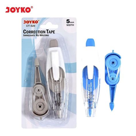 Jual PCS Tip Ex Kertas Joyko CT 520 Correction Tape Pita Koreksi