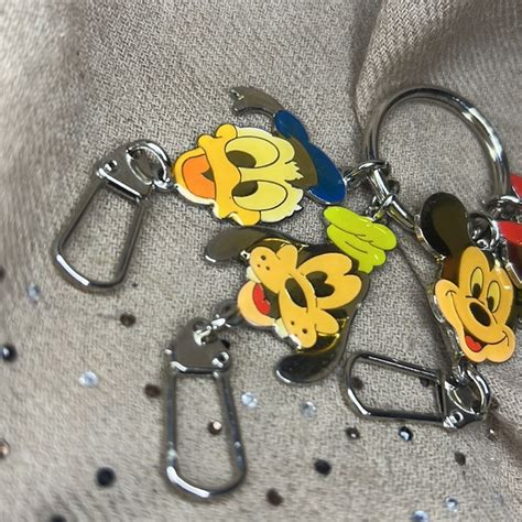 Disney Other Disney Four Keys Keychain Mickey Minnie Donald And