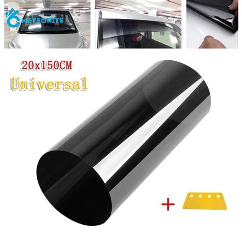 20x150cm 5 VL Black Universal Car UV Sunscreen Tint Film Car