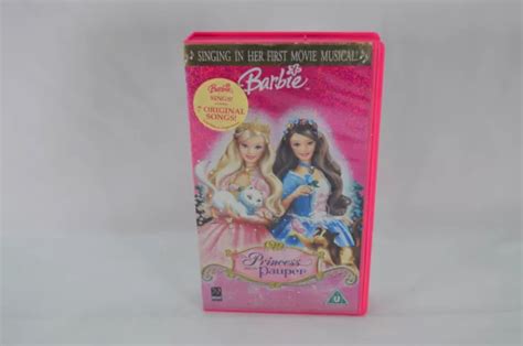 Barbie As The Princess And The Pauper Vhs Video Cassette Tape