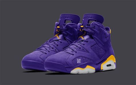 Concept Lab Air Jordan 6 Lakers” House Of Heat Sneaker News