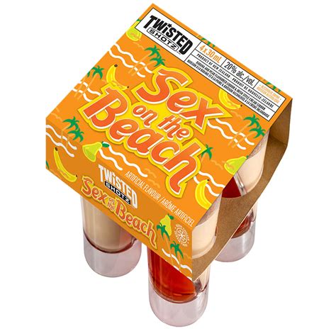 Twisted Shotz Sex On The Beach 4pk Booze Bros Liquormart