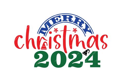 Premium Vector Merry Christmas 2024