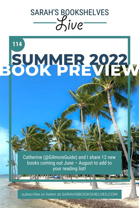 Sarah S Bookshelves Live Ep Summer Book Preview Book Club