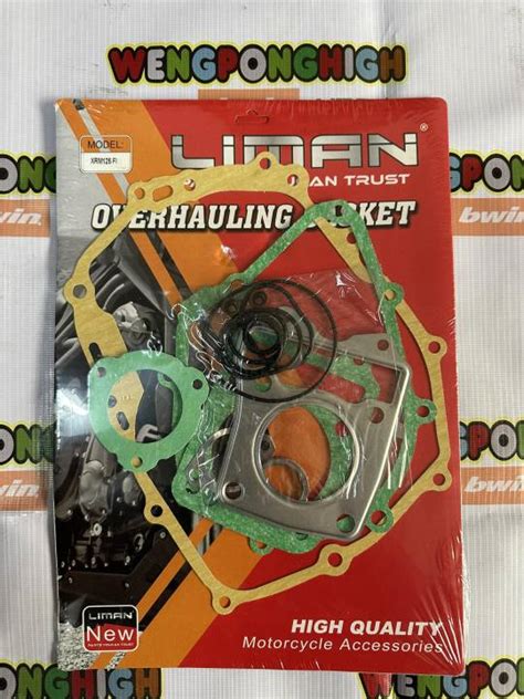 Overhauling Gasket Xrm Fi With Valve Seal Liman Brand Lazada Ph