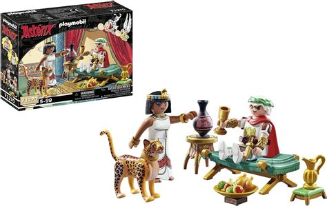 Playmobil Collection Ast Rix Et Ob Lix C Sar Et Cl Op Tre Avec L Opard