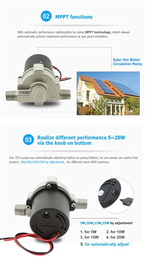 China Residential Solar DC Hot Water Circulating Pumps Solar Water Pump China Solar Water Pump
