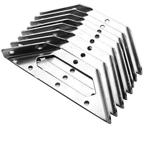 Kyuionty Pcs Corner Braces Joint Stainless Steel Angle Code Corner