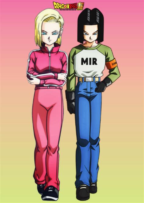 Android 17 And Android 18dragon Ball Super 1 By Kevineduardhg On