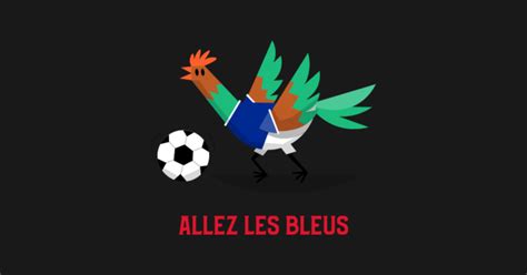 Allez les Bleus France Soccer 2021 - French - Sticker | TeePublic