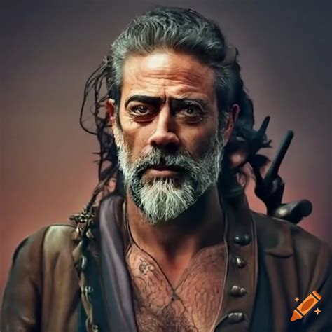 Jeffrey Dean Morgan As A Pirate