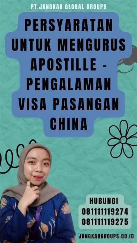 Pengalaman Visa Pasangan China Jangkar Global Groups