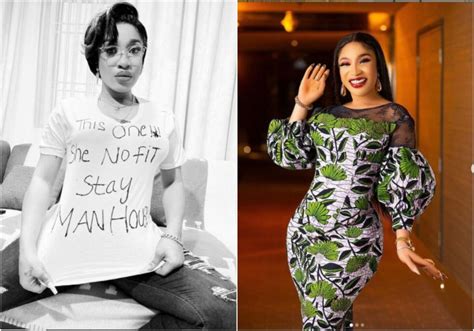 She Can T Stay In A Man S House Actress Tonto Dikeh Shares