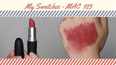 MAC Powder Kiss Lipstick 923 Stay Curious Swatches True Swatches No