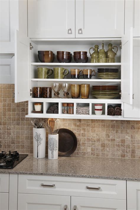 Kraftmaid Full Access Wall With Organizer Section