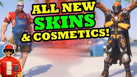 Overwatch All New Skins And Cosmetics Reaper Sombra Soldier 76 And More Youtube