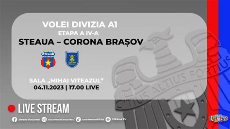 STEAUA CORONA BRAȘOV VOLEI DIVIZIA A1 YouTube