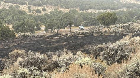 Deadly Fire Engulfs Truck Wildland In Remote Tooele County