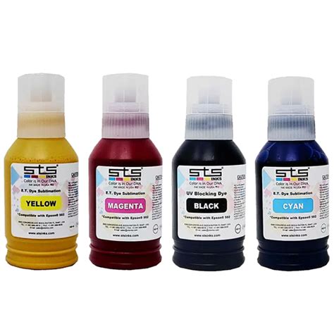 Replacement Dye Sublimation Inks For Epson T M Ml Sts Inks