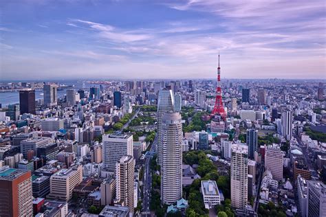 Japan 2015 Capturing The Tokyo Tower From The Andaz Rooftop