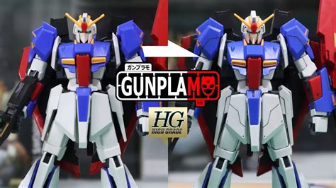 Hg Zeta Gundam Custom By Gunplamo 【ガンダムガンプラ】 Youtube