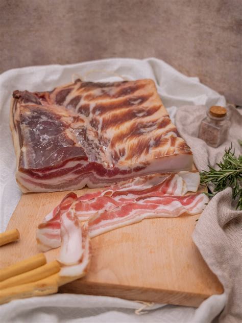 Pancetta Tesa Affumicata La Salumeria Guzzo S S