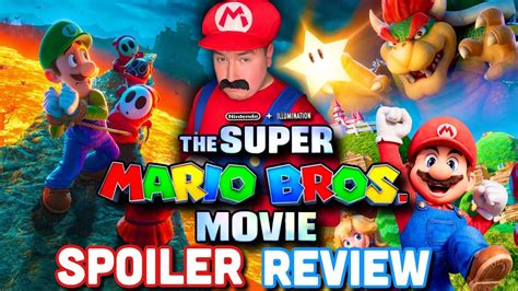 Super Mario Bros Movie SPOILER REVIEW End Post Credit Scene YouTube