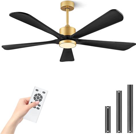 Amazon BOOSANT 60 Inch Ceiling Fan With Lights And DC Motor Remote