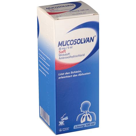 Mucosolvan® 30 Mg 5 Ml Saft Shop Apothekeat