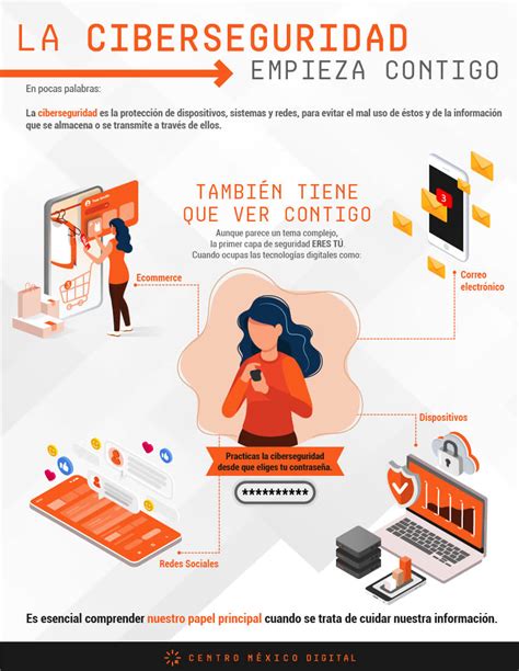 Privacidad En La Era Digital Infografia Infographic Ciberseguridad