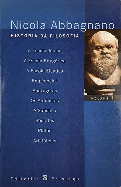 Hist Ria Da Filosofia Vol I De Nicola Abbagnano Bokay