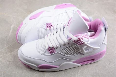 Jordan 4 White Pink Oreo, Aj4 Pink Oreo Sneakers for Men, for Women ...