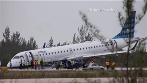 JetBlue plane makes hard landing in Bahamas