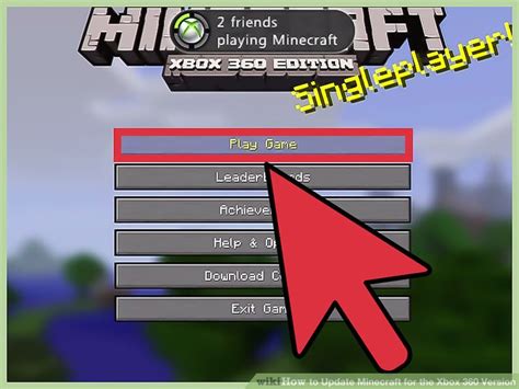 How To Update Minecraft For The Xbox 360 Version With Pictures