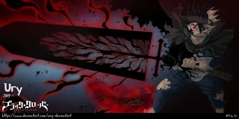 Black Clover 208 Asta Black Divider By Ury Deviantart On Deviantart