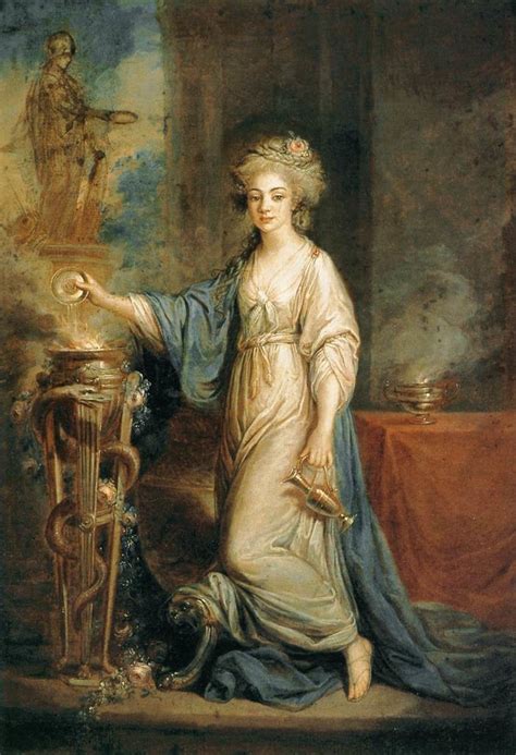 Portrait Of A Woman As A Vestal Virgin By Angelica Kauffman Useum