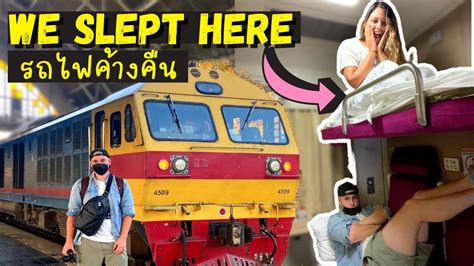 Overnight Sleeper Train Chiang Mai To Bangkok First Class Private Cabin 🇹🇭 Youtube