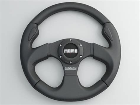 3d Model Momo Jet Steering Wheel