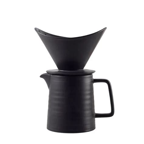 Black Ceramic Pour Over Coffee Set Free Shipping Orders 100 Shopvanillabean Coffee Set