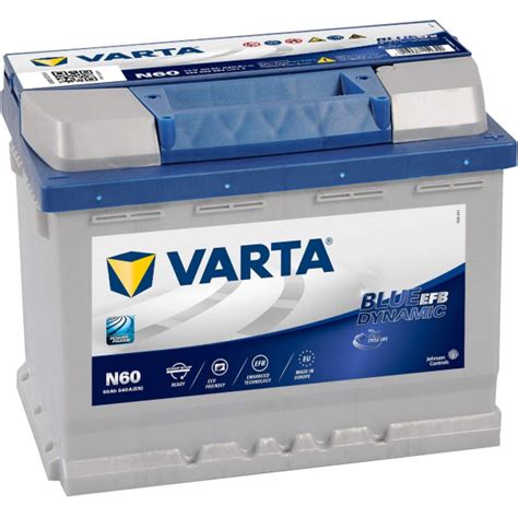 Batterie De D Marrage Varta Blue Dynamic L D V Ah A