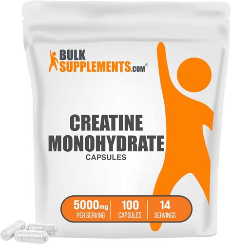 Creatine Monohydrate Capsules Creatine Pills Micronized