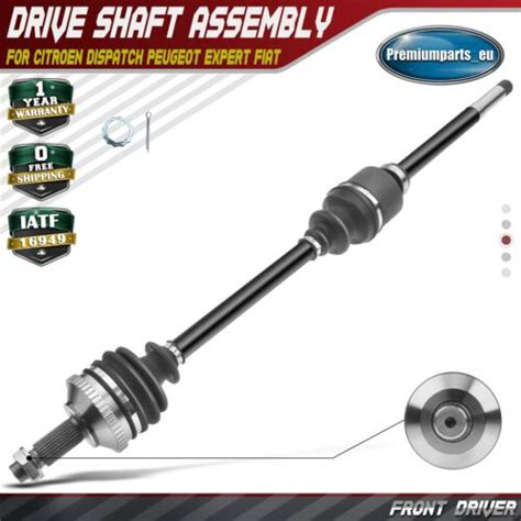 Drive Shaft Front Right For Citroen Dispatch Peugeot 806 Expert Lancia