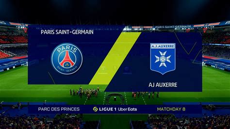 Aj Auxerre Vs Paris Sg Fifa Ps K Gameplay Ultimate Edition