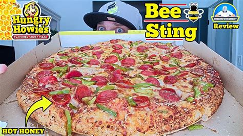 Hungry Howie S Bee Sting Pizza Review Best Hot Honey Pizza