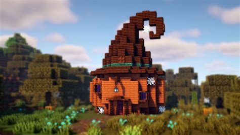 Minecraft How To Build A Pumpkin Witch House Halloween Special