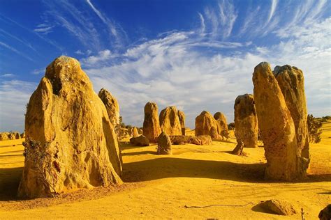 Travel Trip Journey Pinnacles Desert In Nambung National Park Australia