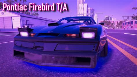 The Crew 2 Pontiac Firebird T A 1982 YouTube